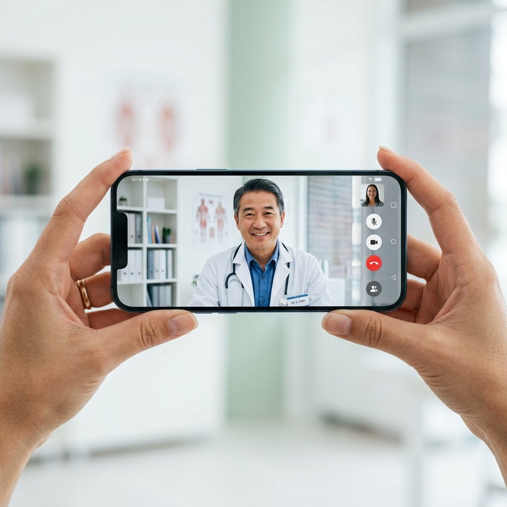 Telemedicina no celular